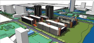 工業(yè)產(chǎn)業(yè)創(chuàng)意園工業(yè)產(chǎn)業(yè)園工廠房建筑工業(yè)建筑規(guī)劃su模型設(shè)計模型下載