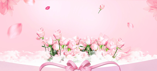 三八婦女節(jié)背景海報(bào)