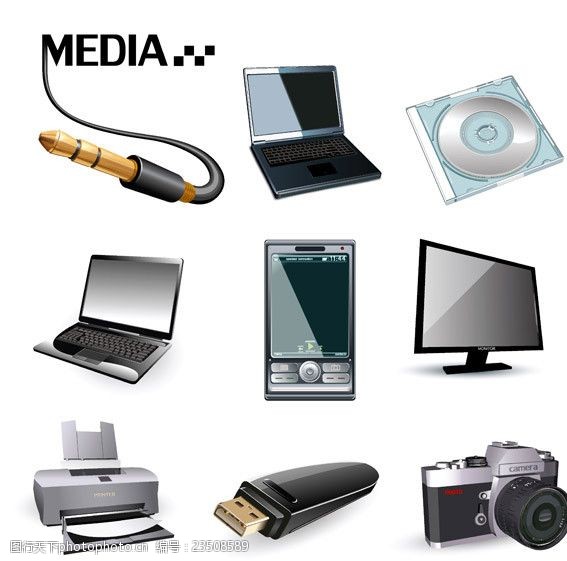 數碼產品圖標下載 資源推薦與使用指南